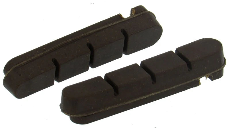 Alligator Brake Shoes 55mm SHIMANO ROAD INSERTS ALLOY RIMS BLACK(d)