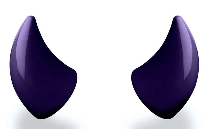 Helmet Flair MAGNEATOHZ: SMALL HORNS