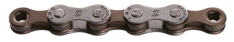 KMC Z7 1/2x3/32" 116 LINK 6/7-SPEED HG CHAIN GREY/BROWN