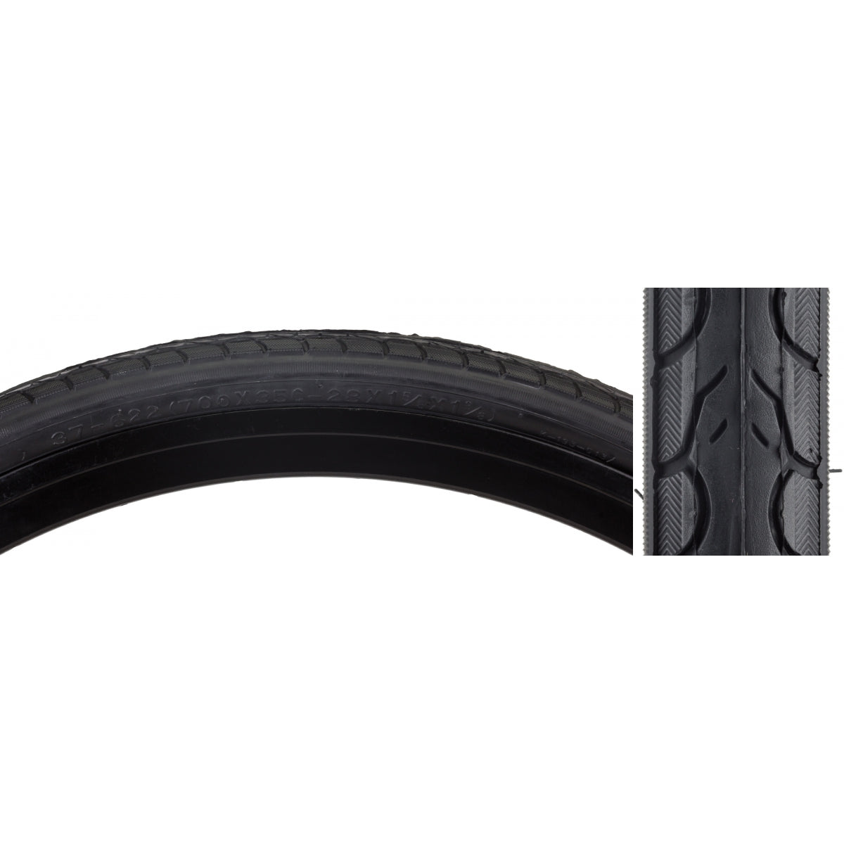 TIRE SUNLITE 700x35 BK/BK KWEST 60lb K193 WIRE