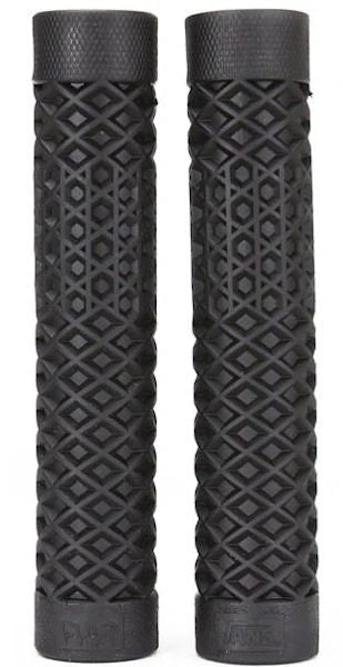 CULT/VANS FLANGELESS SINGLE PLY BMX GRIP 143mm BLACK