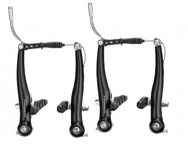 Cyclists' Choice TX-125L DUAL LINEAR SPRING V-BRAKE 125mm BLK PAIR (FRONT&BACK)
