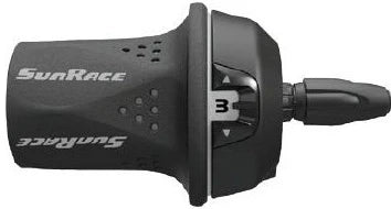 SunRace 3SP LH Twist Shifter FRICTION
