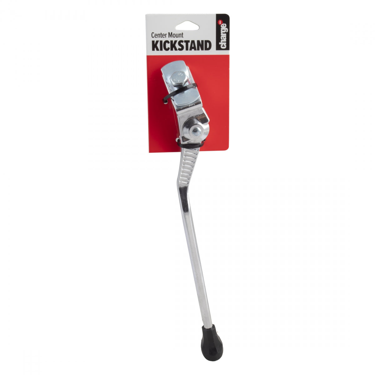KICKSTAND CHARGE CENTER MOUNT SILVER ALLOY 285mm STEEL TOP PLATE