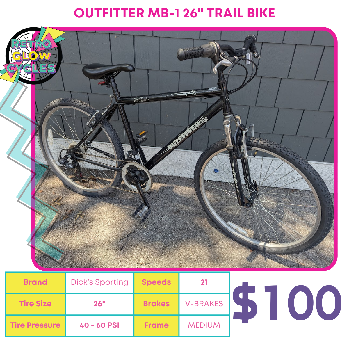 Outfitter MB-1 26" Trail Bike