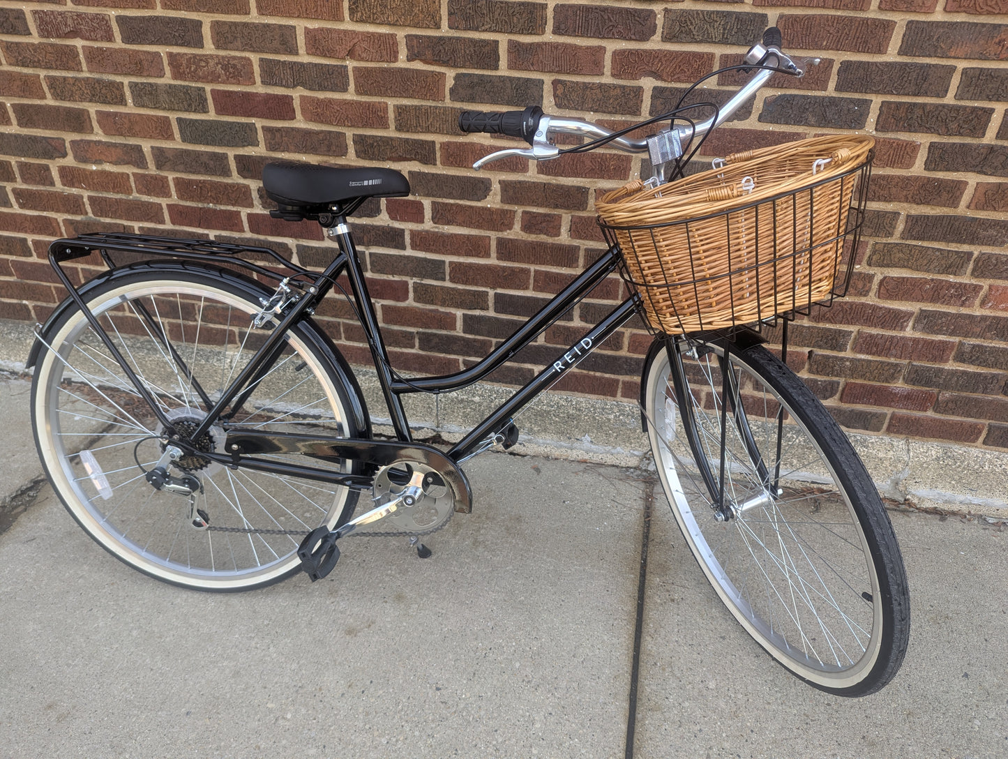 Reid Classic Market Bike (Black) (Large) With Basket