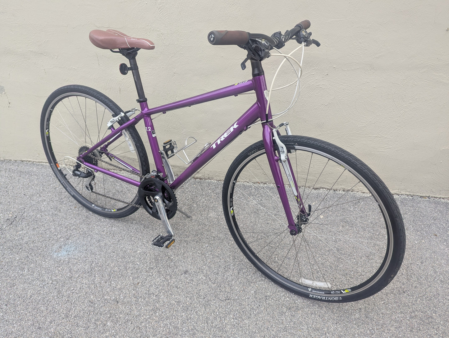 Trek FX 7.2 Hybrid Bike - Purple - Meduim