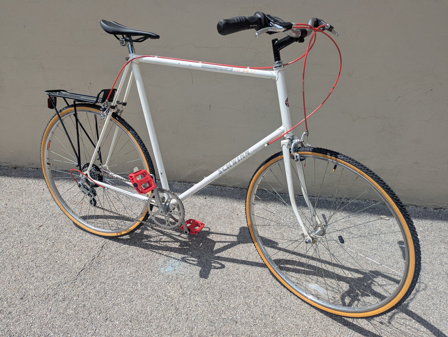 Schwinn World XL Frame 6 Speed Hybrid Gravel Bike!