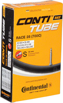 Continental Standard Tube - 700 x 20 - 25mm, 42mm Presta Valve