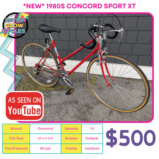 *NEW* 1980s Concord Sport XT - As Seen on YouTube!