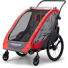 Schwinn Summit Deluxe 2 Kid Trailer / Stroller - NEW!