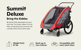 Schwinn Summit Deluxe 2 Kid Trailer / Stroller - NEW!