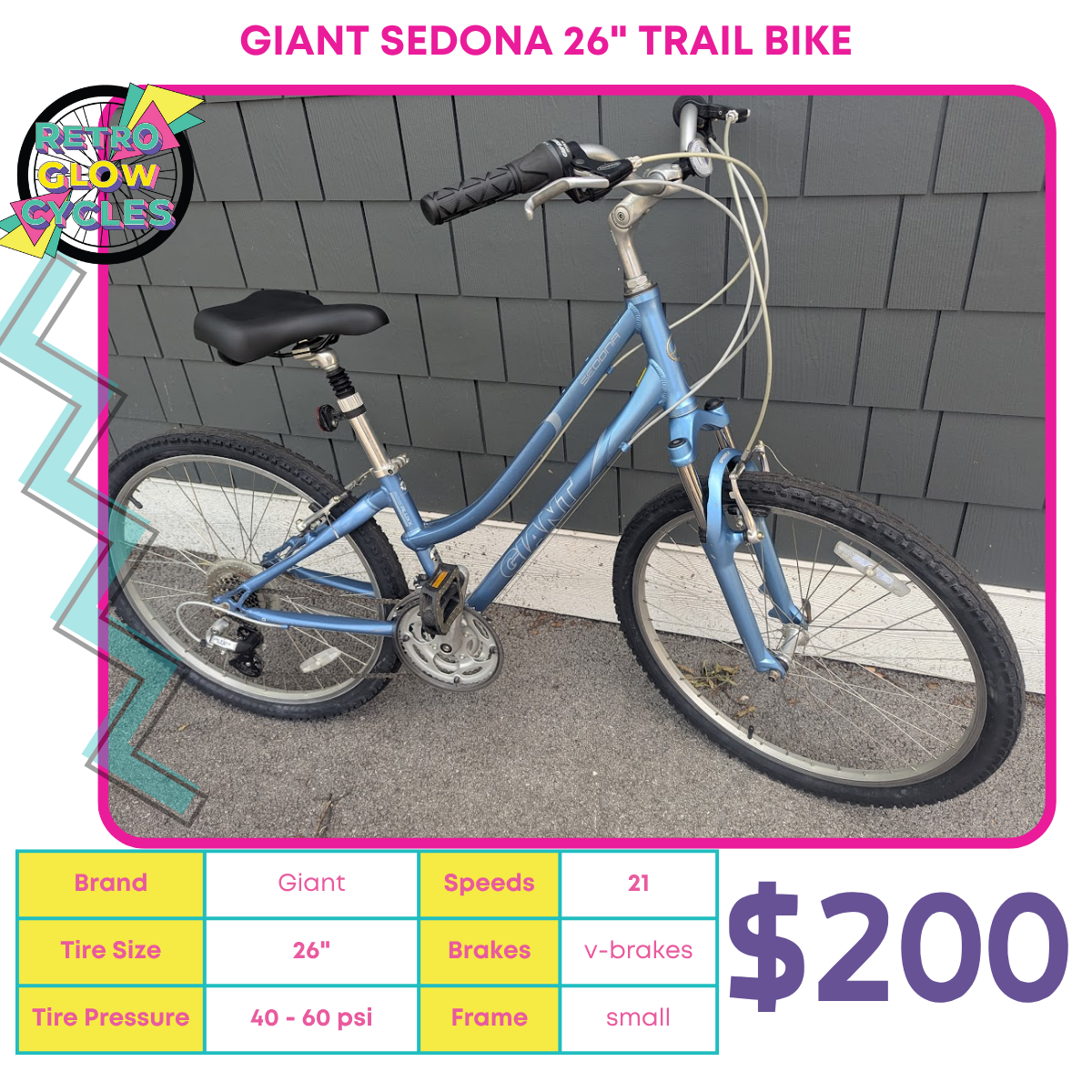 Giant Sedona 26" Trail Bike