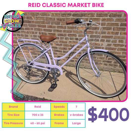 Reid Classic Market Bike (Lilac) (Small)