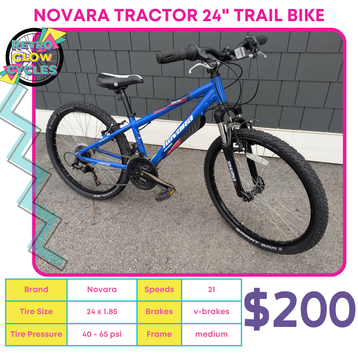 Novara Tractor 24" Trail Bike