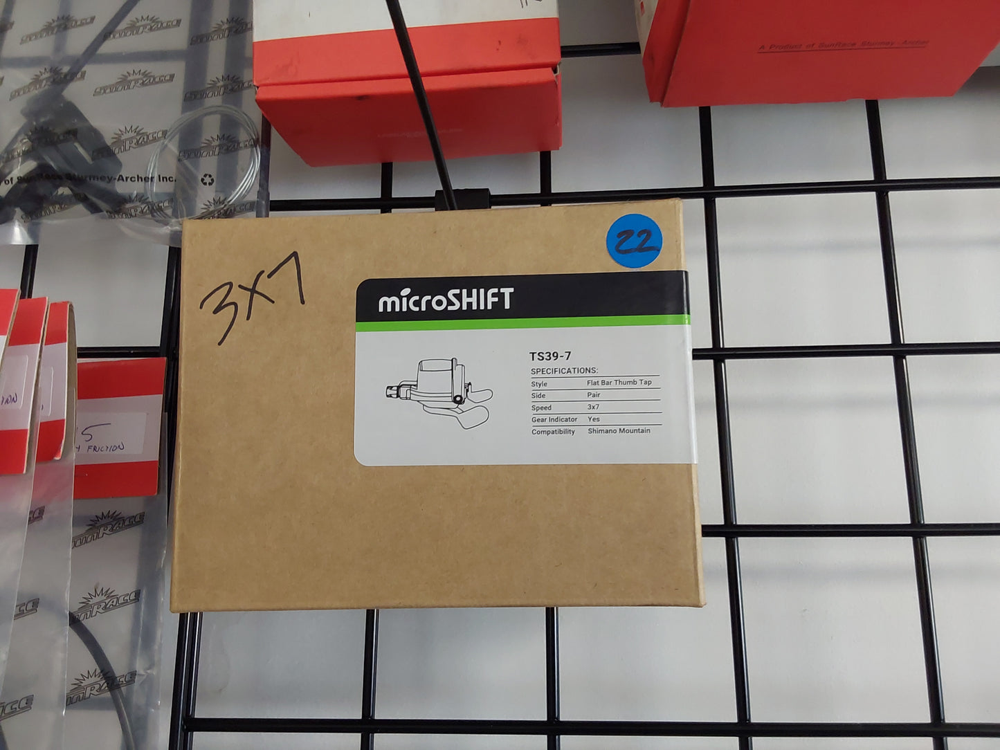 Microshift 3x7SP