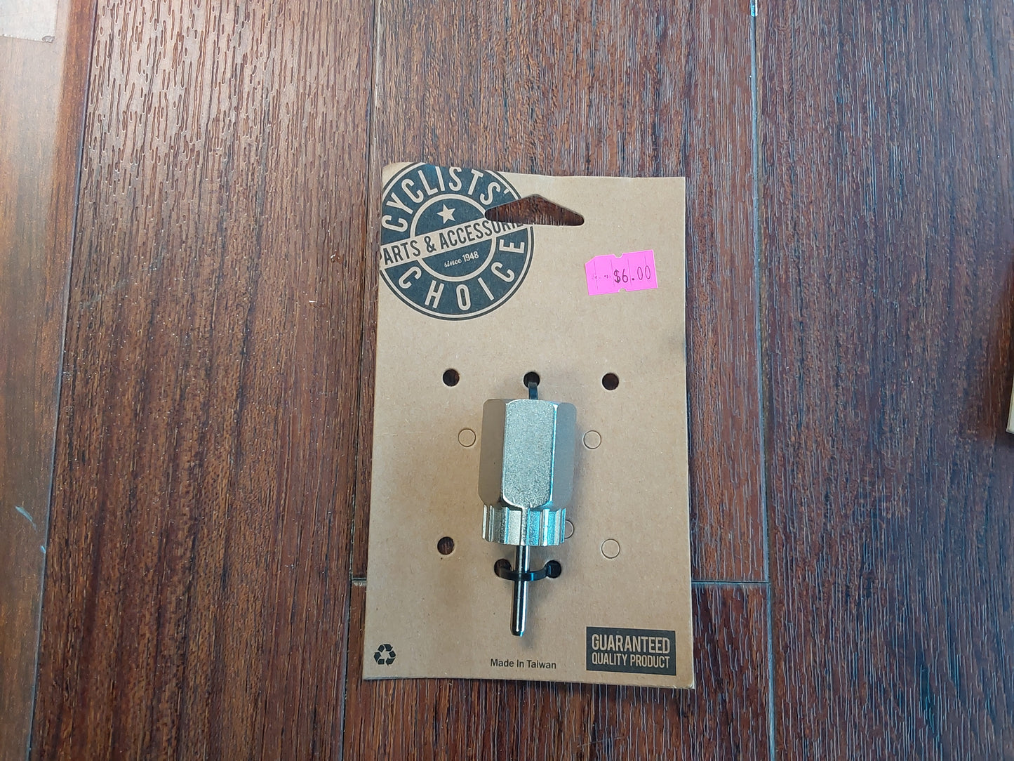 Cyclists logo shimano cassette tool w/pin