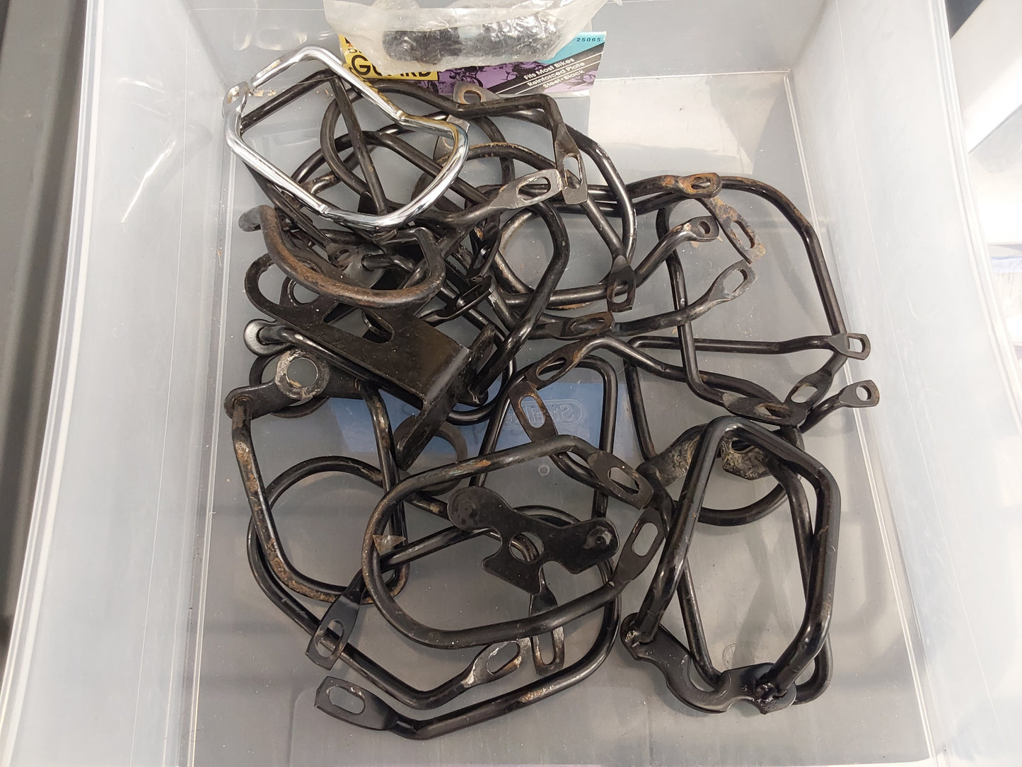 USED Rear derailleur protectors