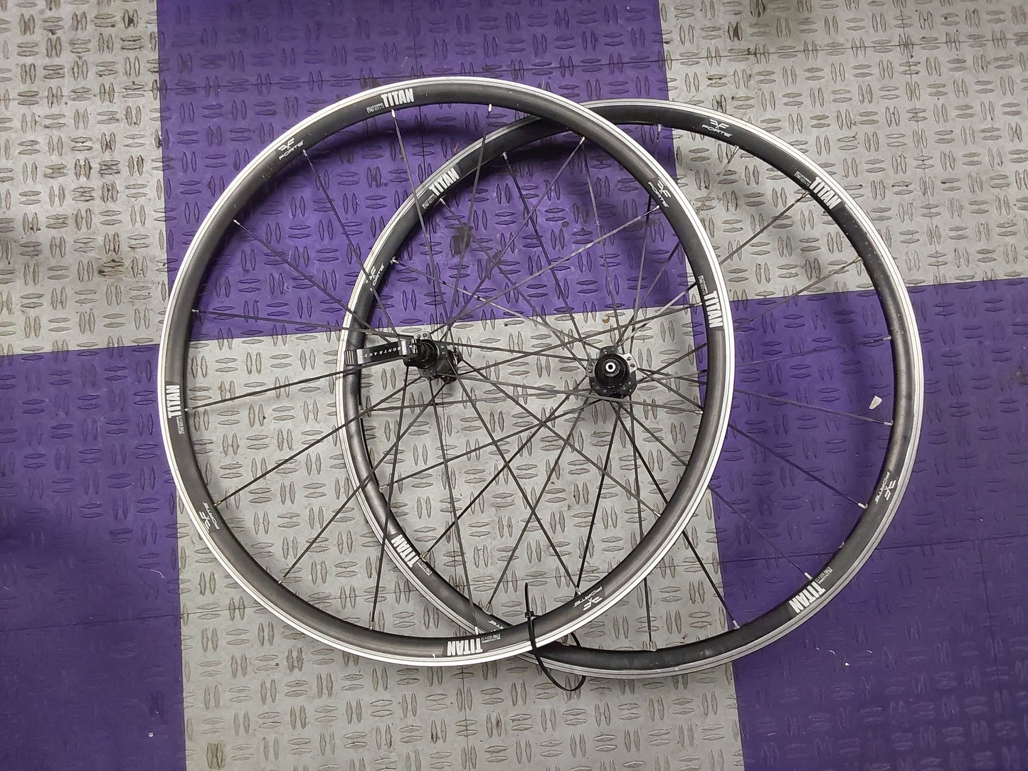 WHEELSET - Forte Titan, 622 x 13, QR, Cassette