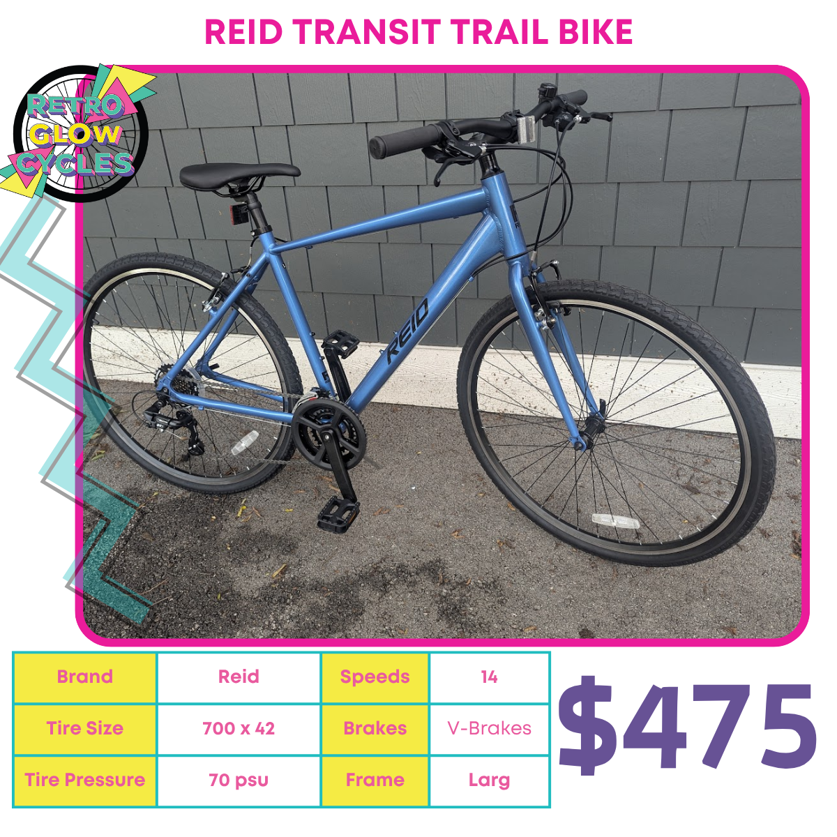 Reid Transit Trail Bike