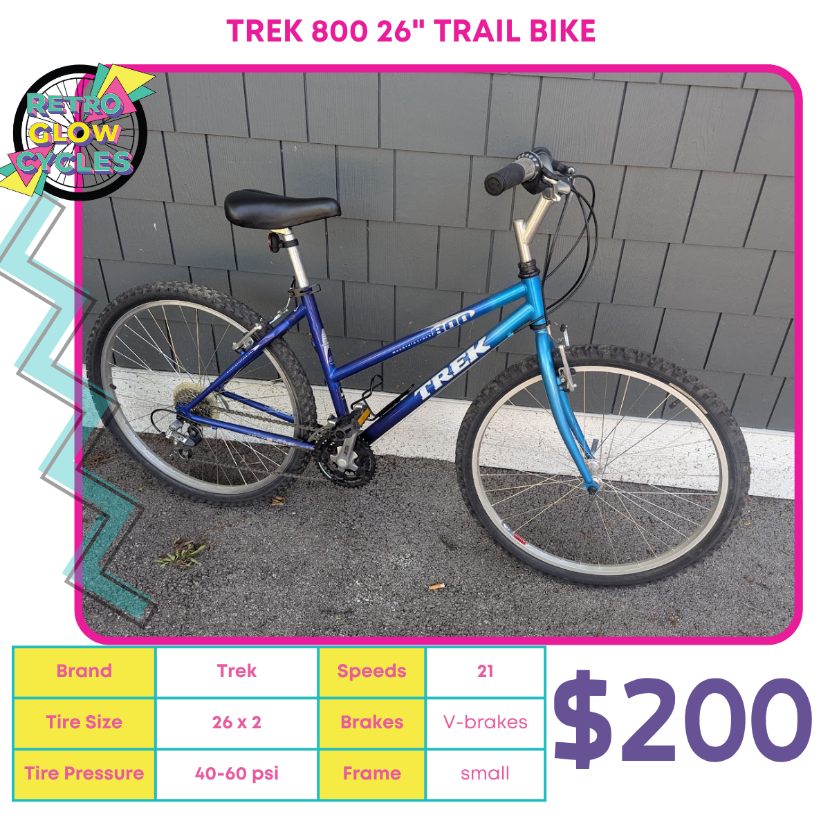 Trek 800 26" Trail Bike