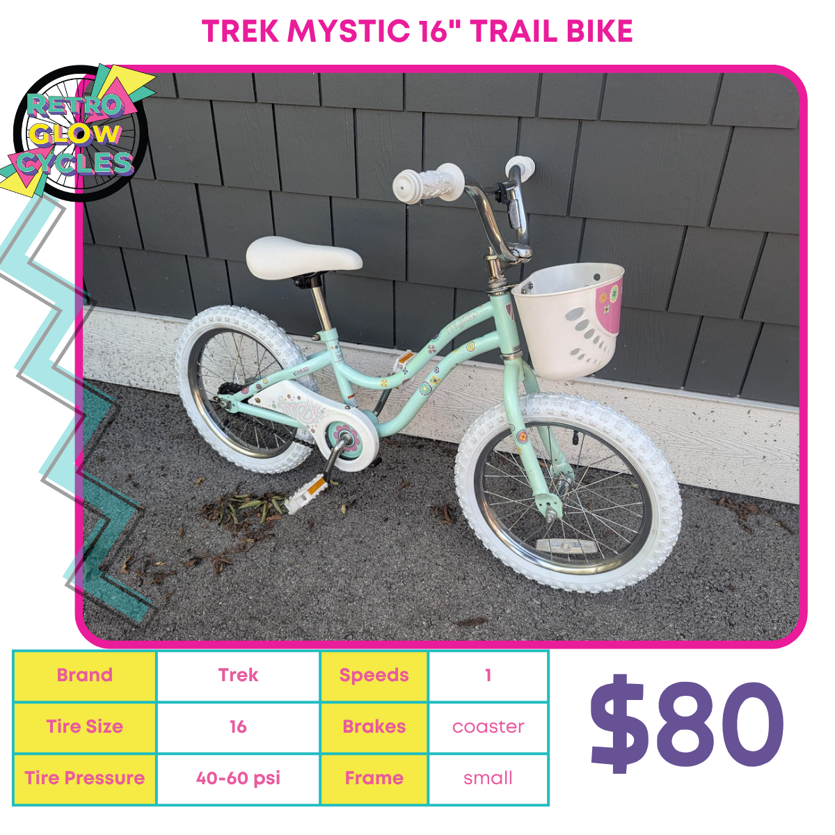 Trek Mystic 16" Kids Bike