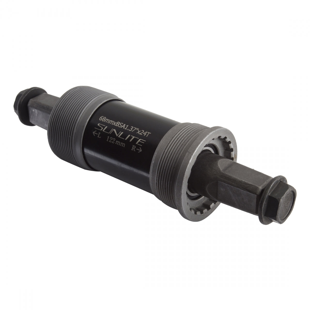 Bottom Bracket SET SUNLITE SL26 68x122 SQ STL-CUP ENG SEALED BRG SEALED BRG