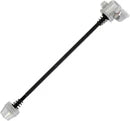 Cyclists Choice CH-09-4 STEEL REAR SKEWER M6x207/240mm SIL