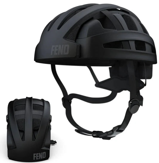 FEND ONE HELMET MATTE BLACK MEDIUM/LARGE