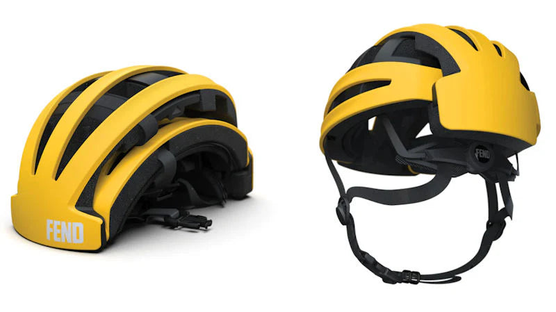 FEND ONE HELMET MATTE YELLOW MEDIUM/LARGE
