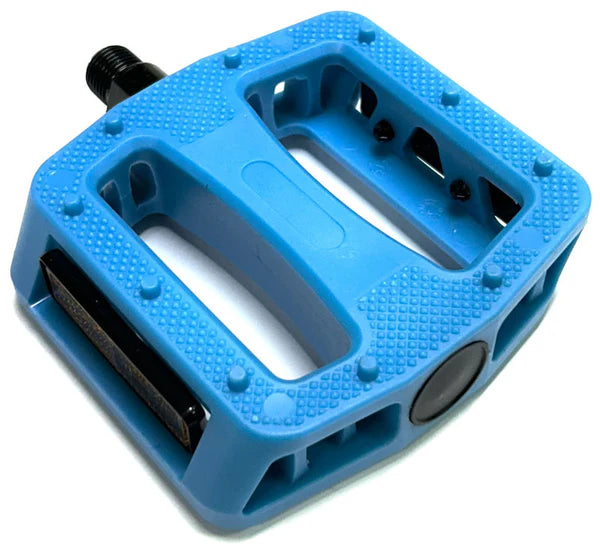 Cyclists Choice 9/16" RESIN PLATFORM PEDAL BLUE