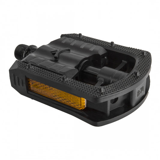 PEDALS SUNLITE FOLDING CITY NYLON 9/16 BLACK