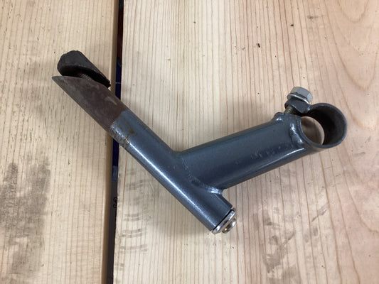 USED unbranded 75mm silver quill stem