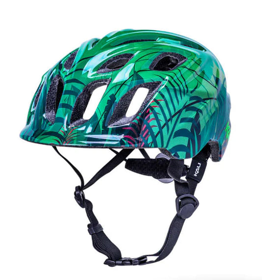 CHAKRA CHILD LIGHTED JUNGLE GLOSS GREEN SM 50-55cm Helmet