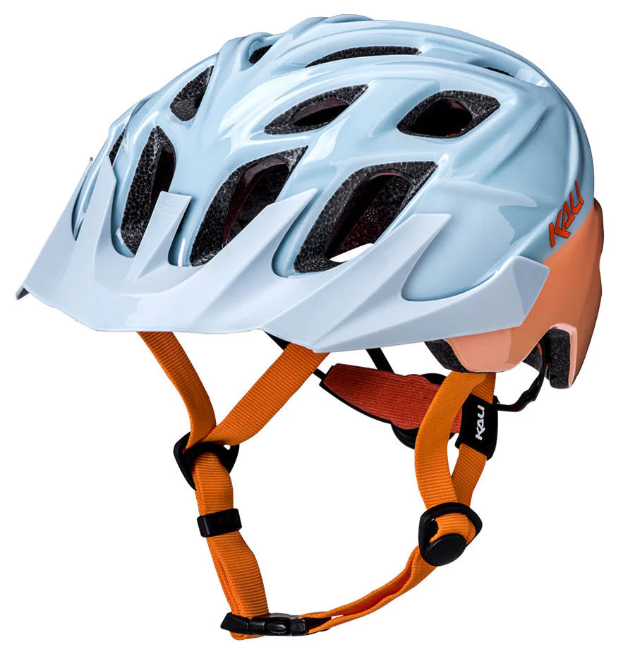 KALI CHAKRA YOUTH DRIFT GLOSS SEAGLASS/ORANGE Helmet