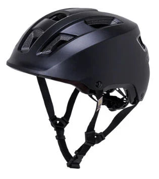 KALI AVENUE Helmet W/TAILLIGHT SOLID MATTE BLACK L/XL