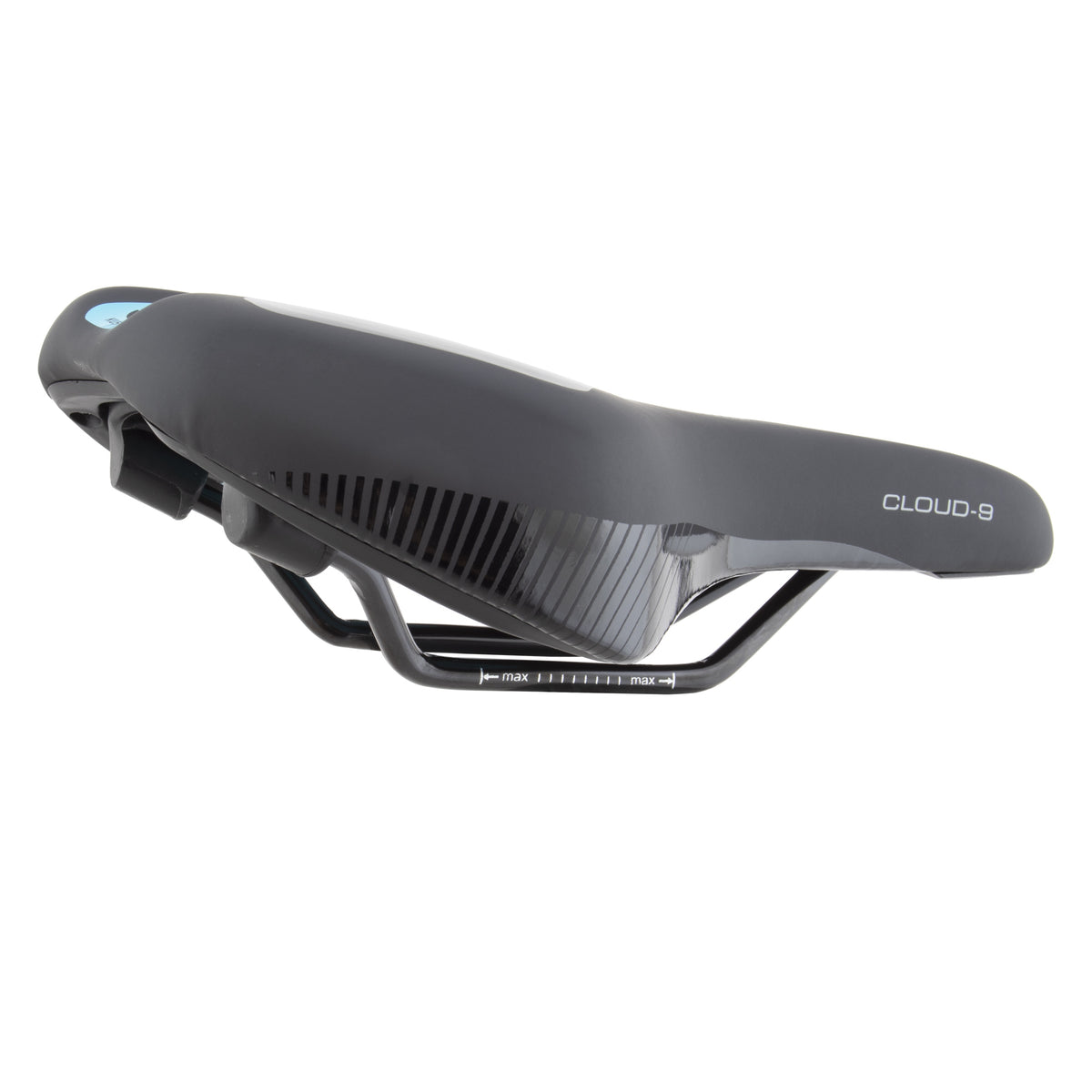 SADDLE C9 KUSH PLUS MEDIUM MEMORY FOAM BLACK