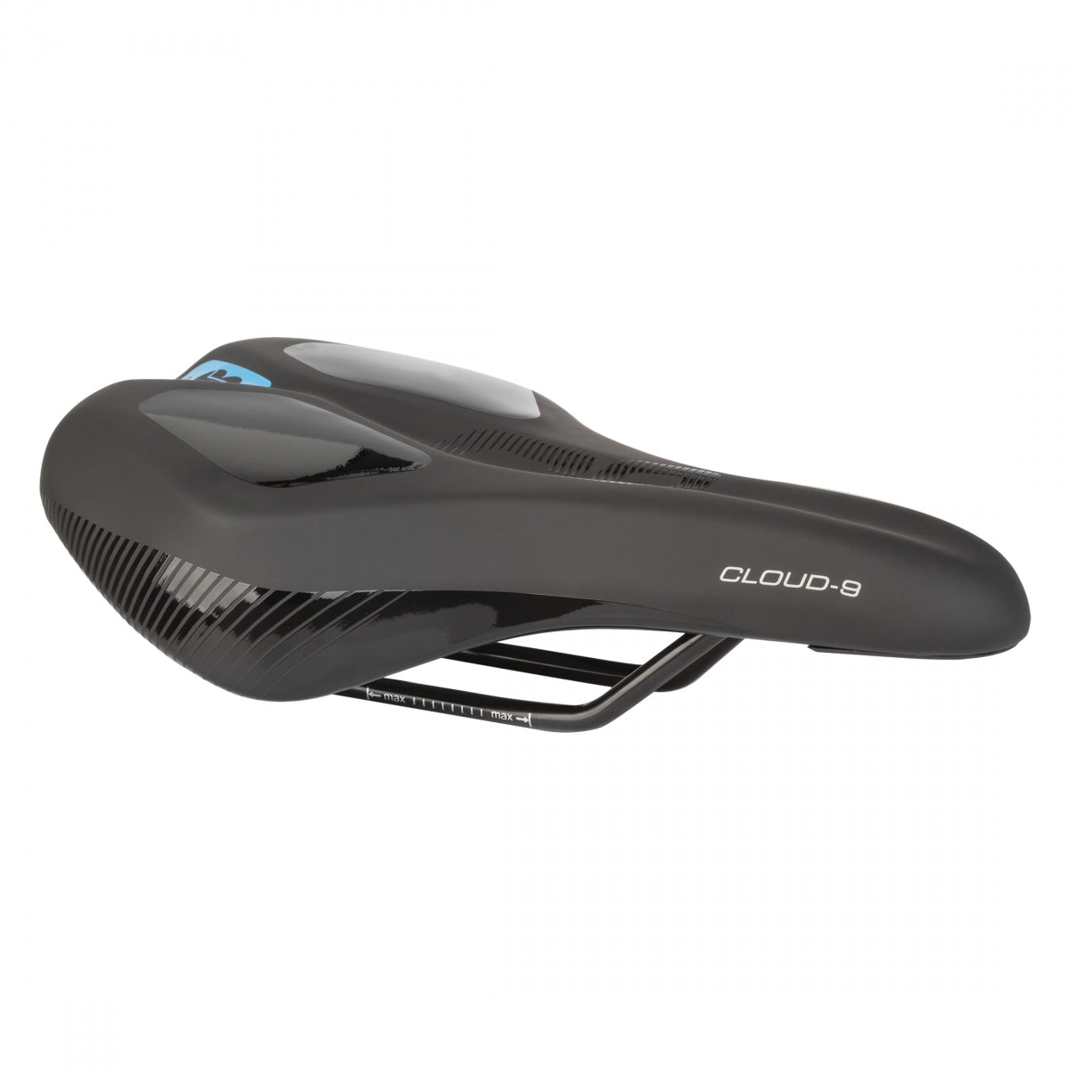 SADDLE C9 KUSH PLUS MEDIUM MEMORY FOAM BLACK