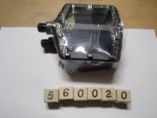 BMX Pedals Nylon Body Black 9/16 in