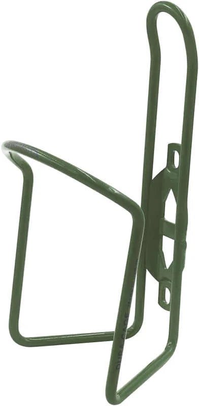 Minoura DURA-CAGE 4.5 ALLOY WATERBOTTLE CAGE W/O BOLTS ANO ARMY GREEN