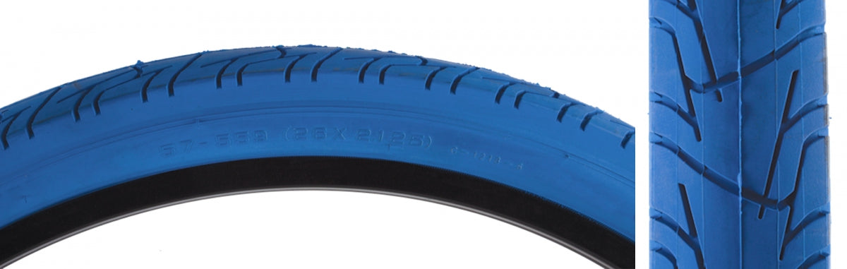 TIRE SUNLITE 26x2.125 CST1218 BU/BLUE CITY WIRE
