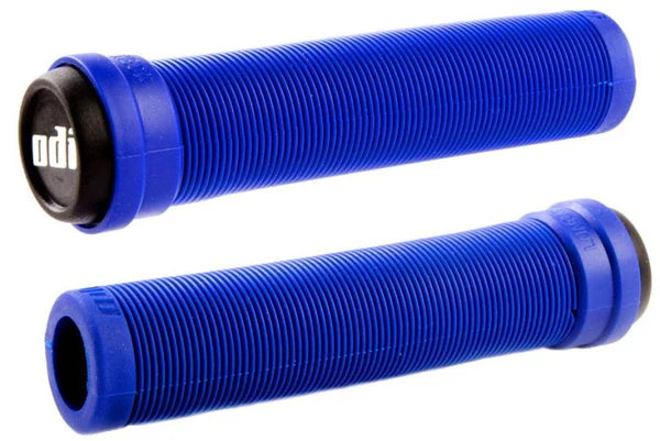 ODI LONGNECK-FLANGELESS 1-PLY BMX GRIP BLUE 135mm