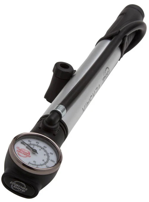 VERSAIR MINI PUMP W/SWIVEL FOOT 190g SILVER