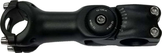 AS-820 ADJUSTABLE AHEAD STEM 28.6x130mm 25.4 GLOSS BLACK