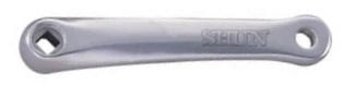 175mm diamond crank silver