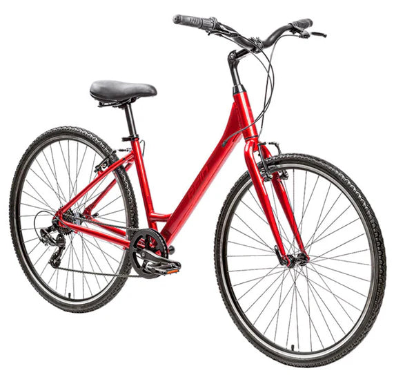 Reid COMFORT 1 Red STEP-THRU Hybrid Bike - Medium