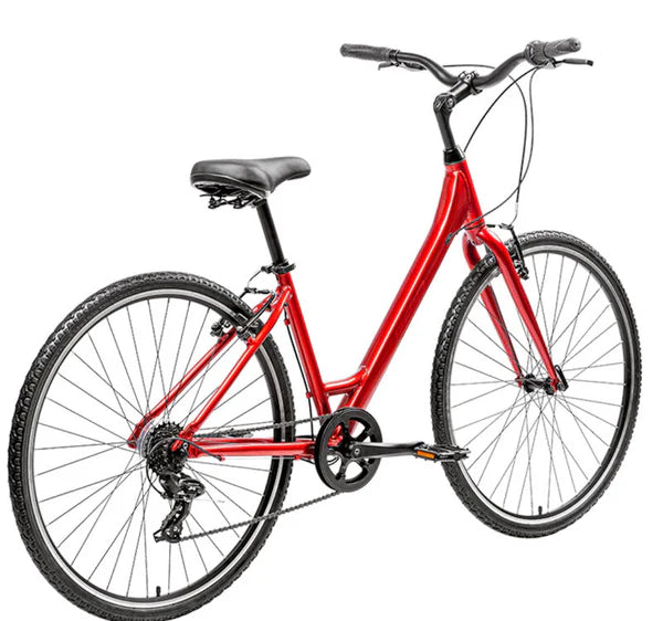 Reid COMFORT 1 Red STEP-THRU Hybrid Bike - Medium