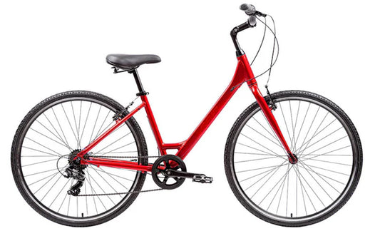 Reid COMFORT 1 Red STEP-THRU Hybrid Bike - Medium