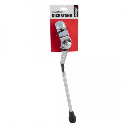 KICKSTAND CHARGE CENTER MOUNT SILVER ALLOY 285mm STEEL TOP PLATE