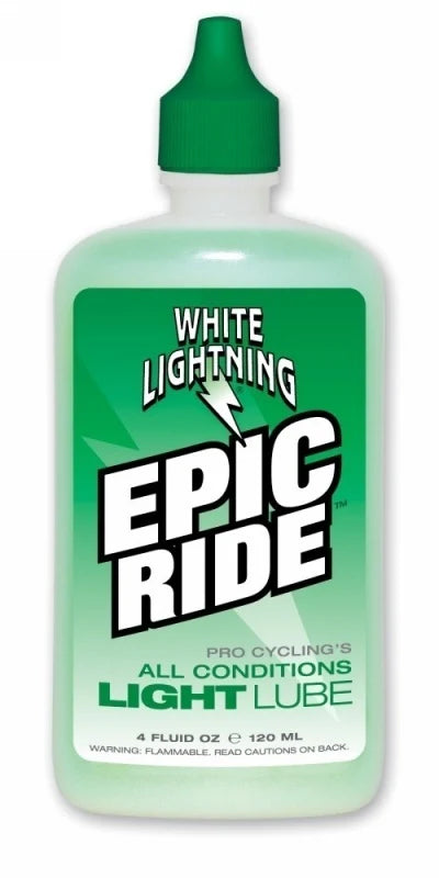 White Lightning 4-oz. EPIC RIDE SQUEEZE LUBE